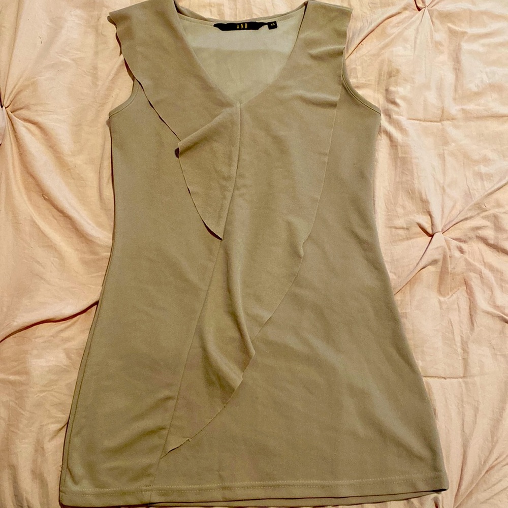 AND brand beige color top